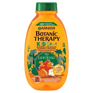 Garnier Botanic Therapy Kids 2 in 1 Szampon z odżywką morela i kwiat bawełny 250 ml - 0