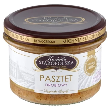 Kuchnia Staropolska Premium Pasztet drobiowy 160 g - 0