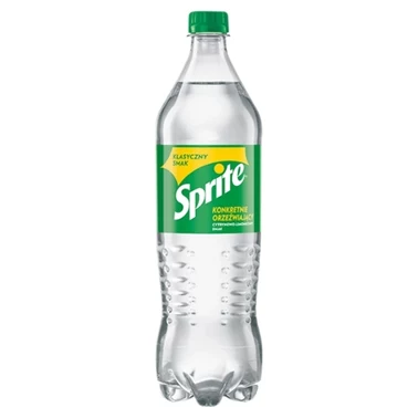 Sprite Napój gazowany cytrynowo-limonkowy smak 1 l - 1