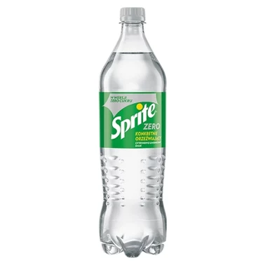 Sprite Zero cukru Napój gazowany cytrynowo-limonkowy smak 1 l - 1