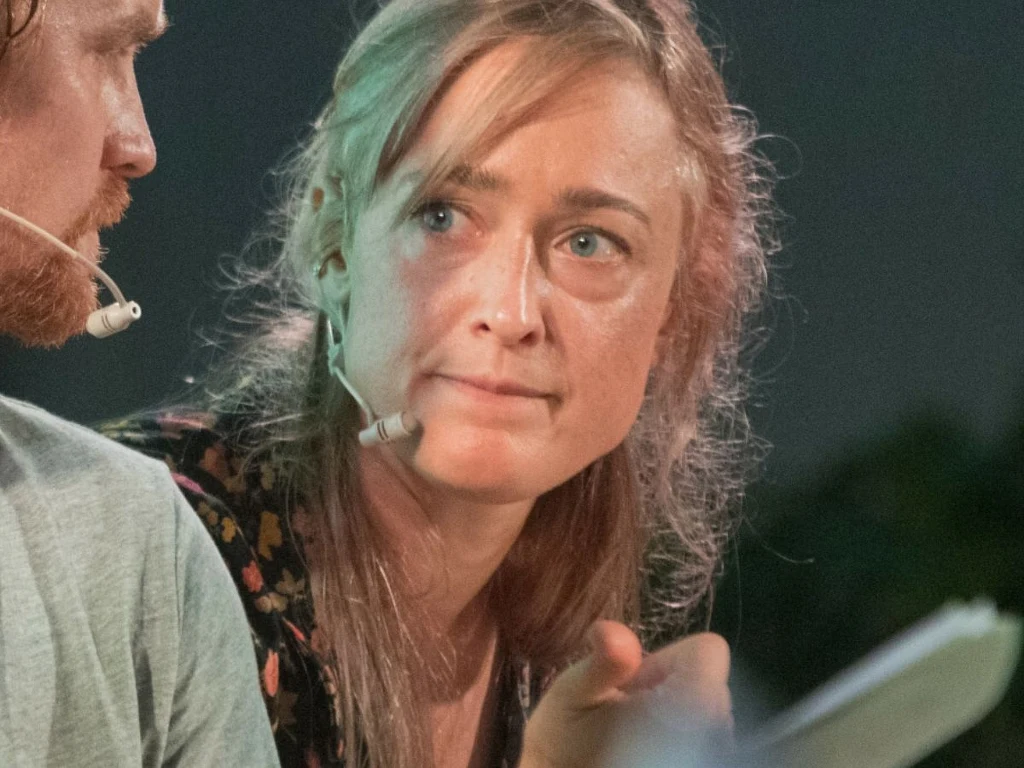 Matylda Damięcka poruszyła gestem Matylda Damięcka poruszyła gestem