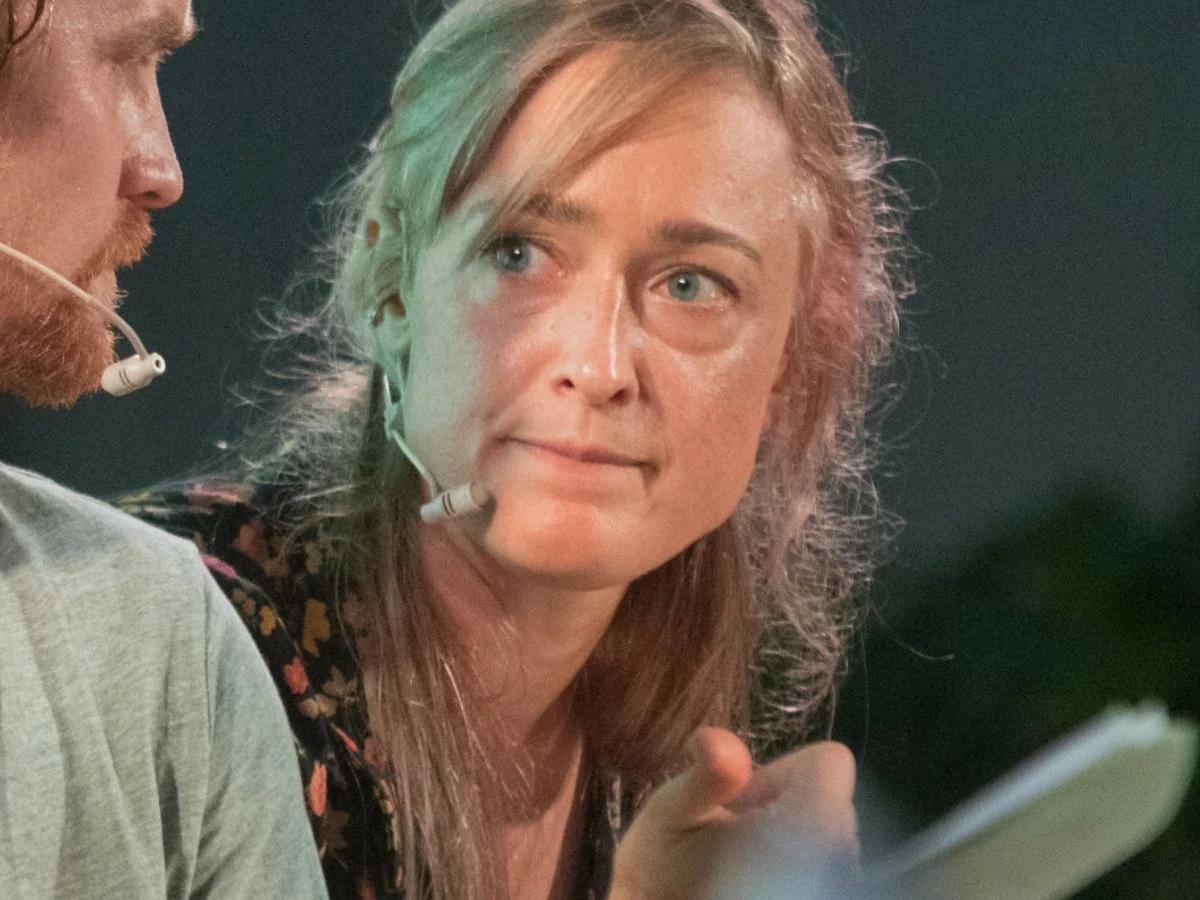 Matylda Damięcka poruszyła gestem Matylda Damięcka poruszyła gestem