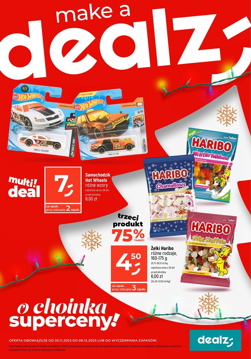 Gazetka promocyjna Dealz - ważna od 30. 11. 2023 do 06. 12. 2023