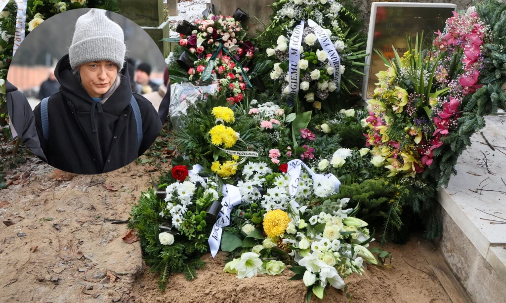 Matylda Damięcka zdecydowała się na nietypowy gest nad grobem ojca Matylda Damięcka zdecydowała się na nietypowy gest nad grobem ojca