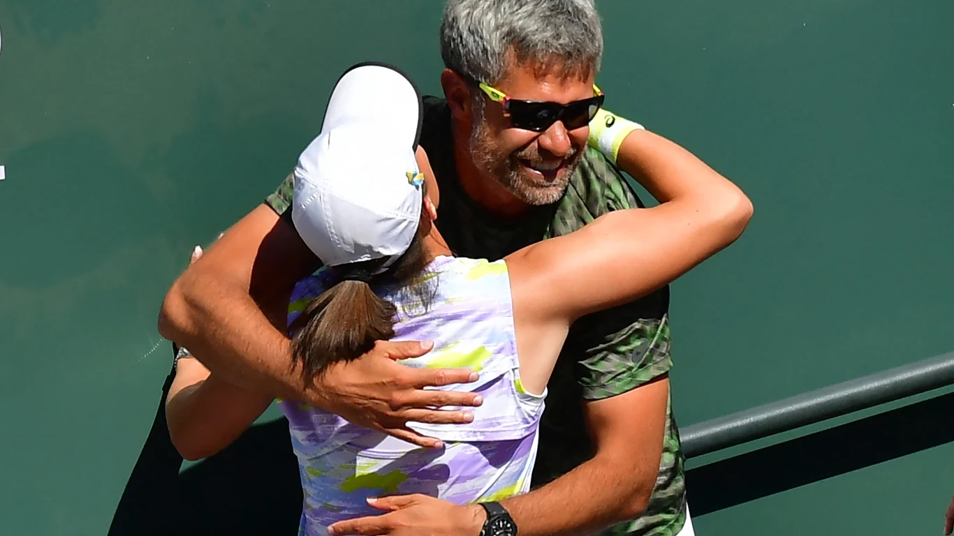 Iga Świątek i Tomasz Wiktorowski