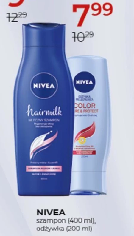 NIVEA 2in1 Express Łagodny szampon do włosów 400 ml
