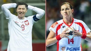 Robert Lewandowski i Karolina Kudłacz-Gloc