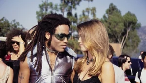 Lenny Kravitz romansował z najpiękniejszymi kobietami. Na zdjęciu z Cindy Crawford w latach 90.