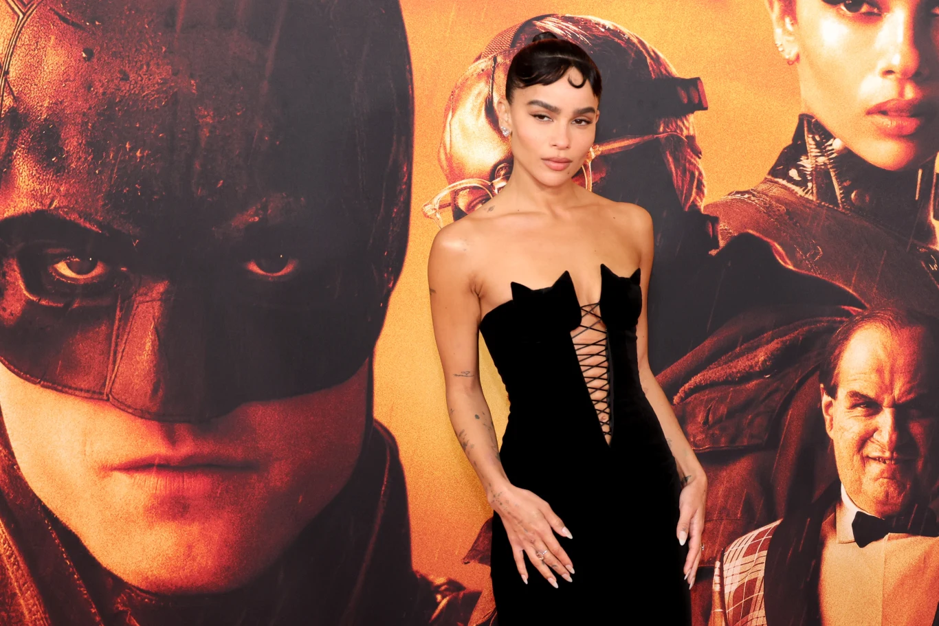 Zoe Kravitz na premierze "Batmana" Zoe Kravitz na premierze "Batmana"