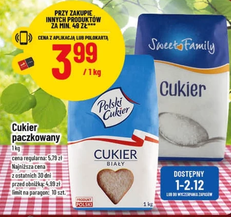 Polski Cukier Cukier biały 1 kg