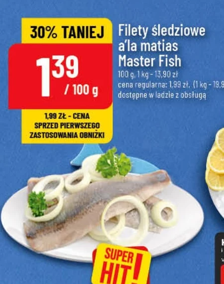 Filety śledziowe Master Fish