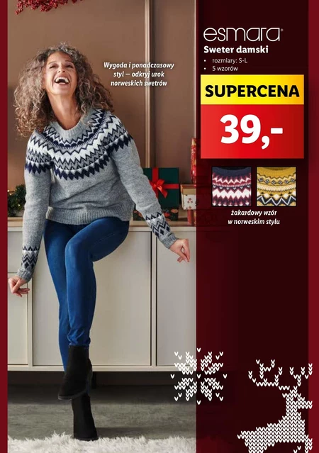 Sweter damski Esmara