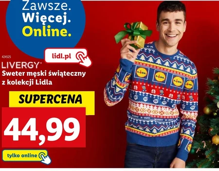 Sweter świąteczny Livergy