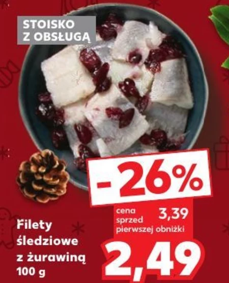 Filety śledziowe