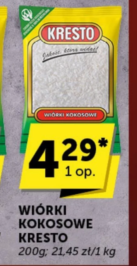 KRESTO Wiórki kokosowe 200 g