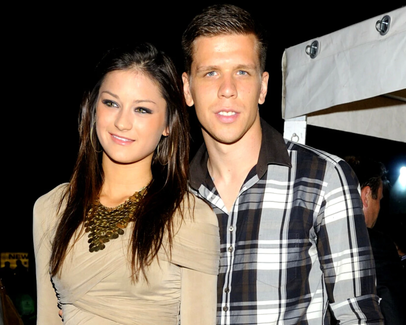 Wojciech Szczęsny ze swoją byłą partnerką