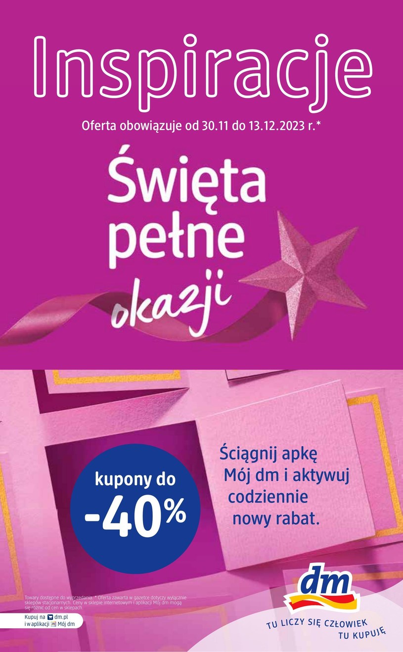 Drogerie dm: 1 gazetka