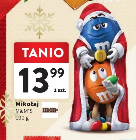 Mikołaj M&M's