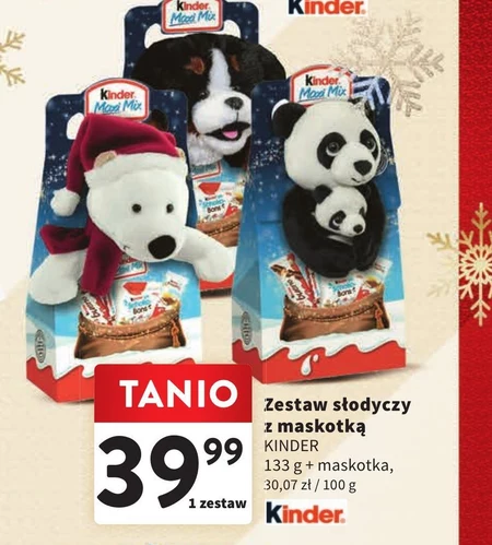 Kinder Maxi Mix Zestaw z zabawką 133 g