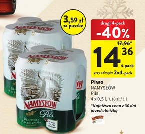 Piwo Namysłów niska cena