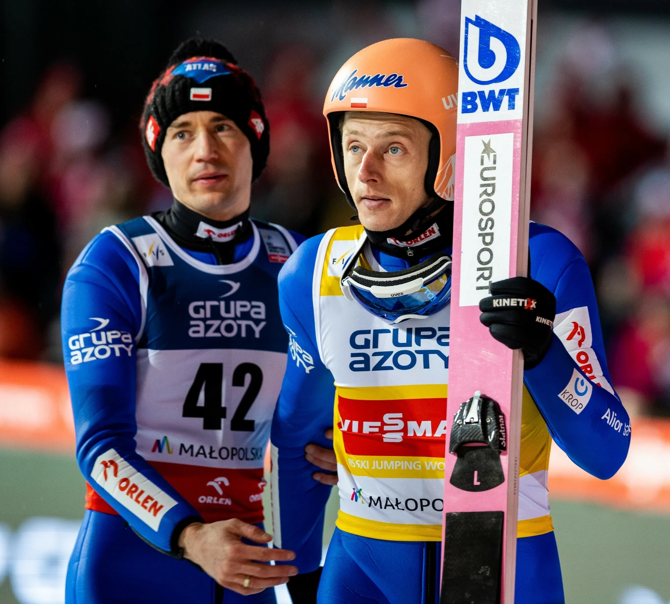 Kamil Stoch i Dawid Kubacki