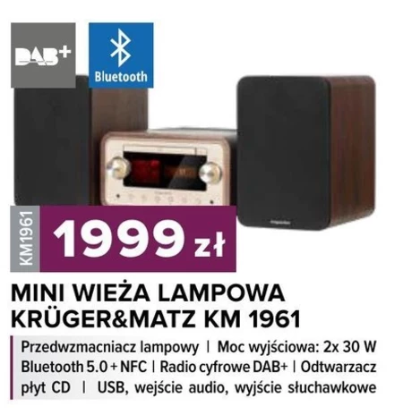 Wieża audio Krüger&Matz