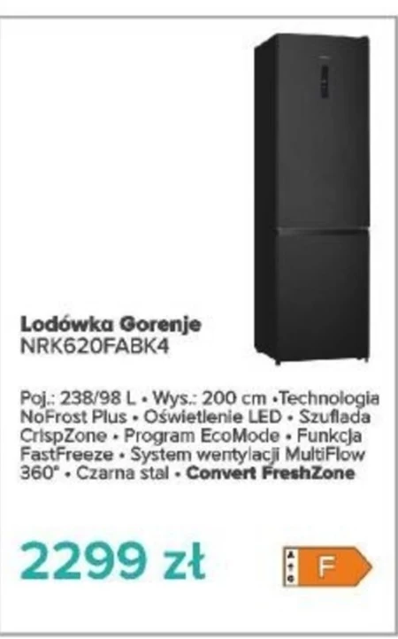 Lodówka Gorenje