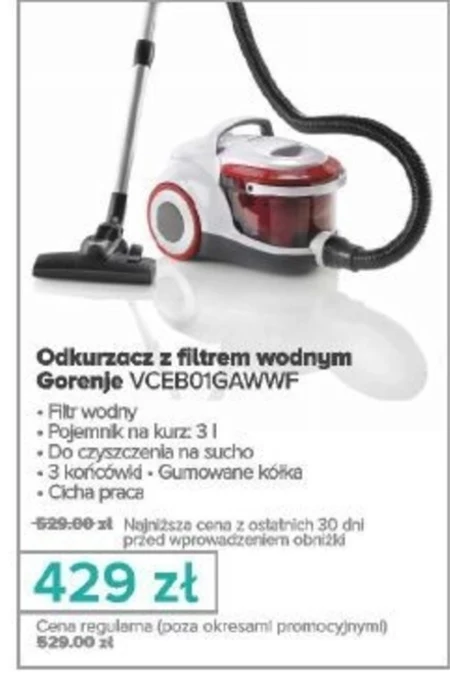 Odkurzacz Gorenje