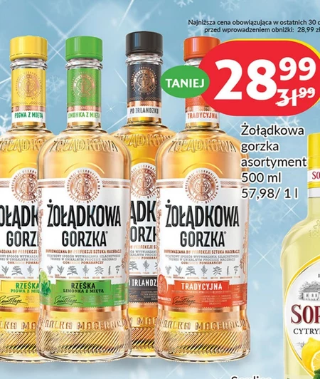 Wódka smakowa Żołądkowa Gorzka