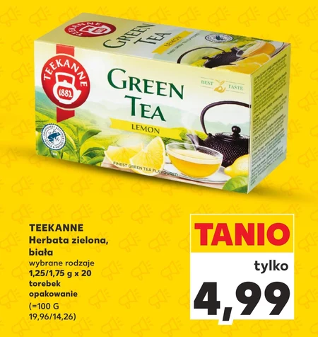 Herbata zielona Teekanne