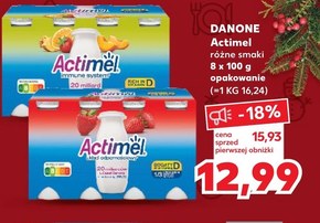 Actimel Napój jogurtowy klasyczny 800 g (8 x 100 g) niska cena