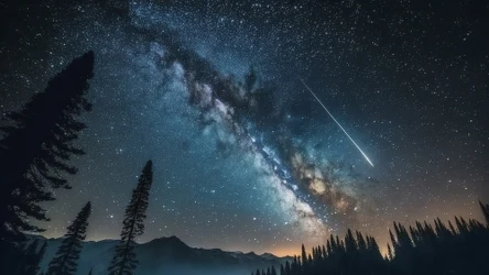 Grudniowe noce są długie i ciemne, co sprzyja podziwianiu rozgwieżdżonego nieba. 