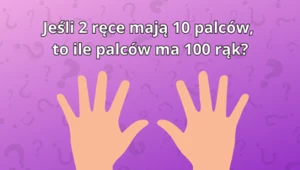 Prosta zagadka matematyczna, którą dzieci w podstawówce rozwiązują w kilka sekund