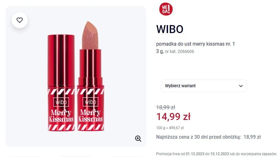 Błyszcząca pomadka na promocji w Rossmannie! Błyszcząca pomadka na promocji w Rossmannie!