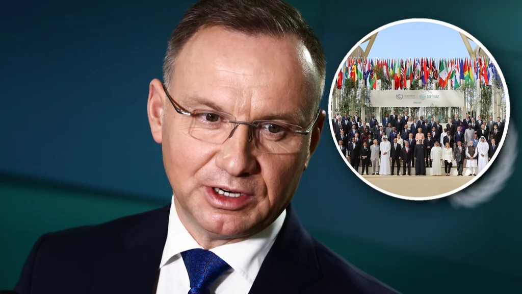 Andrzej Duda nie zapozował w piątek do wspólnego zdjęcia na COP28 z innymi światowymi przywódcami. Powodem była obecność kontrowersyjnego prezydenta