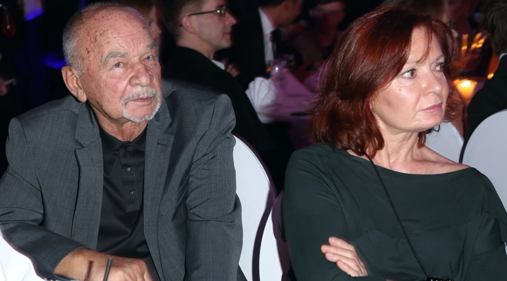 Ryszard Kotys z żoną