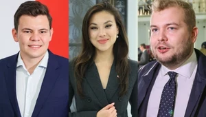 Adam Gomoła (Polska 2050), Aleksandra Wiśniewska (PO), Michał Moskal (PiS)