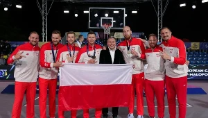 Polscy koszykarze 3x3 podczas igrzysk europejskich