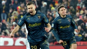 Przemysław Frankowski zanotował dublet w meczu z OL
