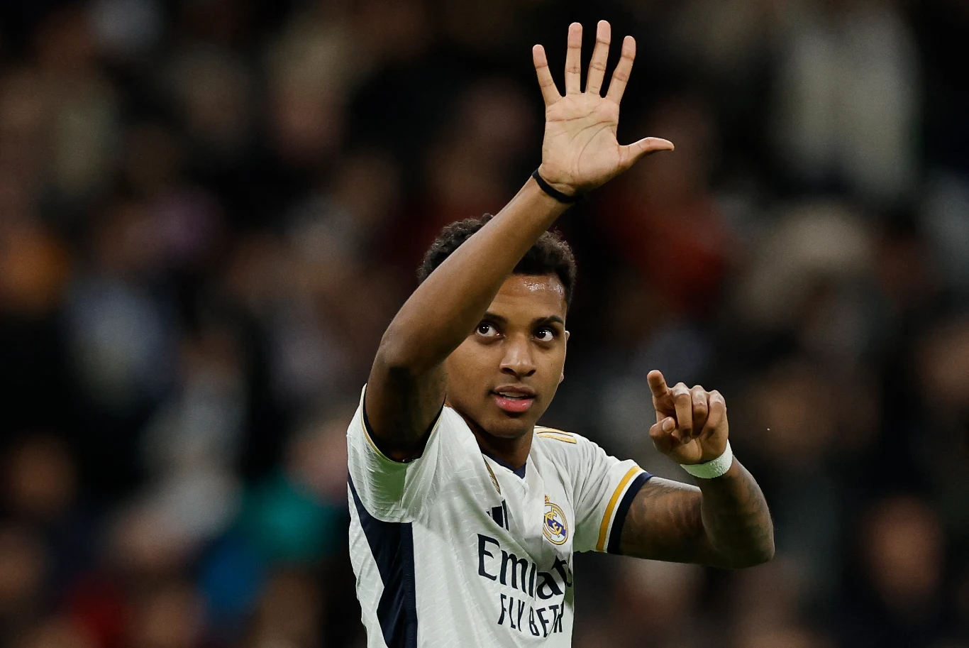 Rodrygo ma już pięć meczów z rzędu z bramką Rodrygo ma już pięć meczów z rzędu z bramką
