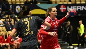 Monika Kobylińska w meczu z Japonią