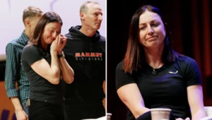 Justyna Kowalczyk-Tekieli podczas panelu "Wspomnienie o Kacprze Tekielim"