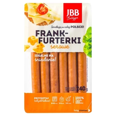 JBB Bałdyga Frankfurterki serowe 240 g - 0