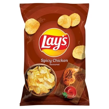 Lay's Chipsy ziemniaczane o smaku pikantnego kurczaka 130 g - 1