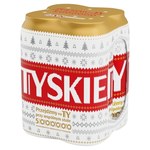 Tyskie Piwo jasne 2 l (4 x 0,5 l)