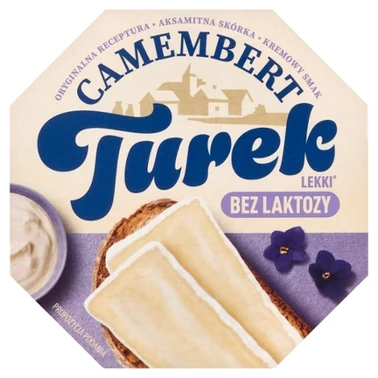 Turek Camembert lekki bez laktozy 120 g - 1