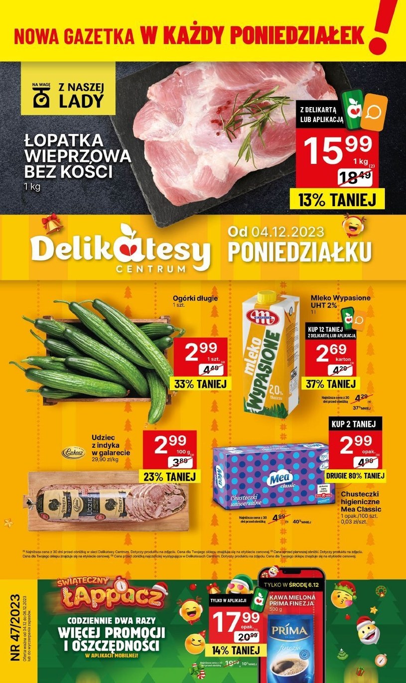 Gazetka promocyjna Delikatesy Centrum - wygasła 1 dni temu