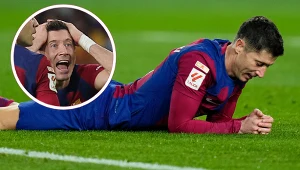 Reprezentant Polski Robert Lewandowski w barwach FC Barcelona. Czy Polak po sezonie odejdzie z klubu?