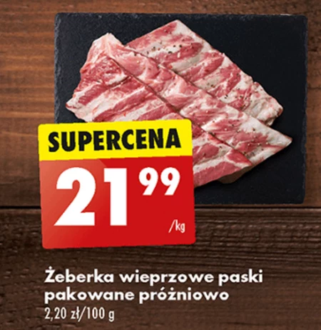 Żeberka wieprzowe
