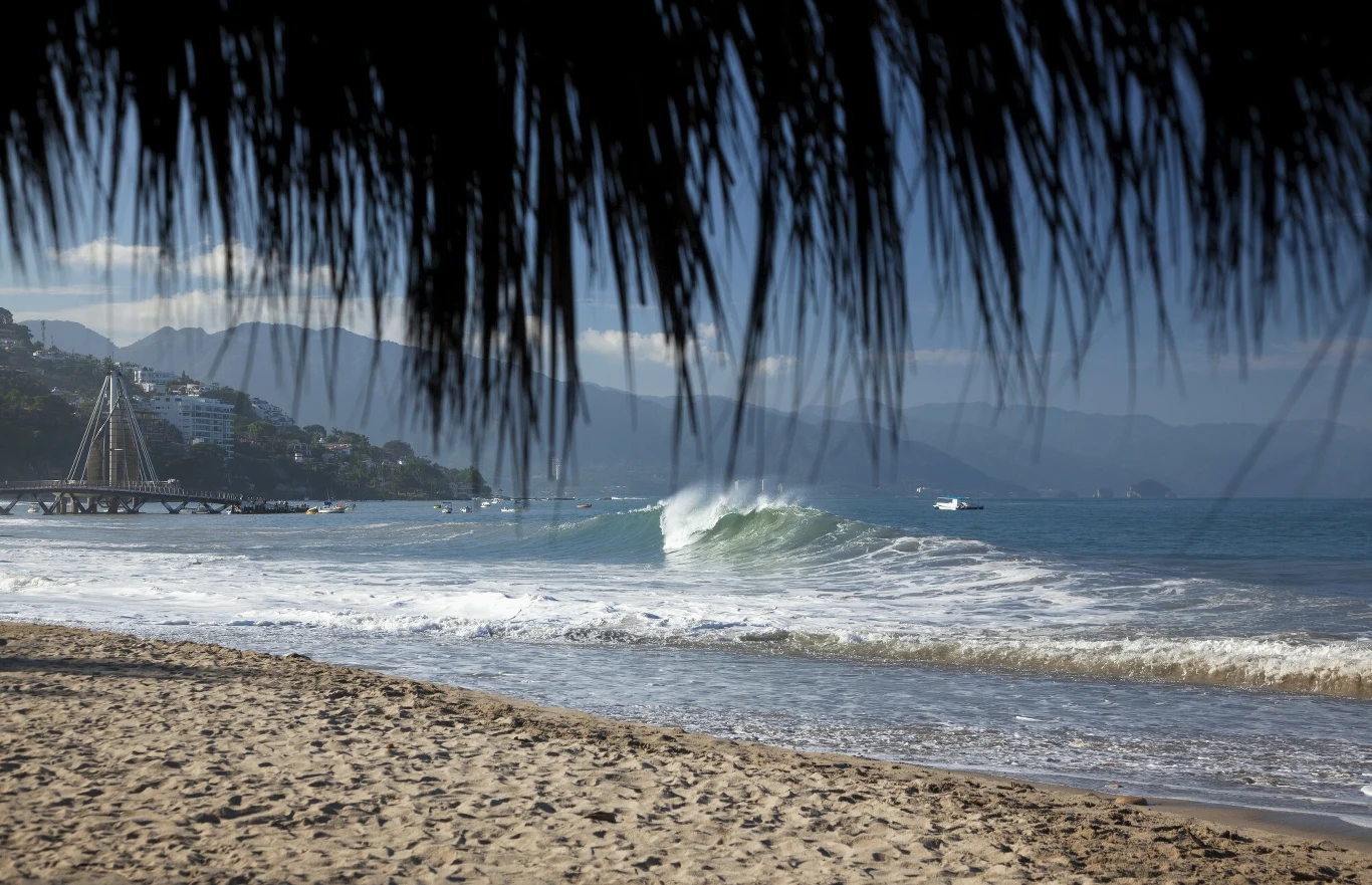 Plaża w stanie Jalisco, Meksyk Plaża w stanie Jalisco, Meksyk